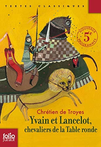 YVAIN ET LANCELOT CHEVALIERS DE LA TABLE RONDE, de Chrétien de Troyes | portada del libro