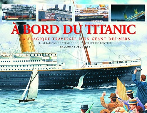 A BORD DU TITANIC, de Eric Kentley | portada del libro