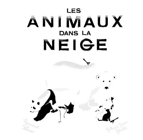 Les animaux dans la neige, de POLANCO | portada del libro