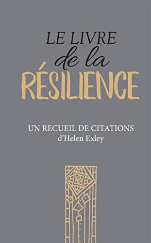 LIVRE DE LA RESILIENCE LE, de EXLEY | portada del libro