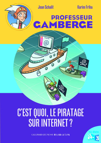 C'EST QUOI LE PIRATAGE SUR INTERNET ?, de SCHALIT | portada del libro