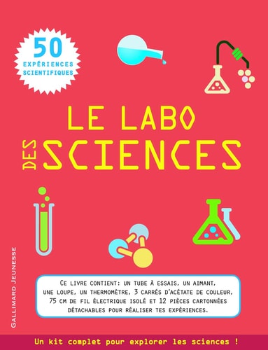 Le Labo des sciences, de Jon Kirkwood | portada del libro