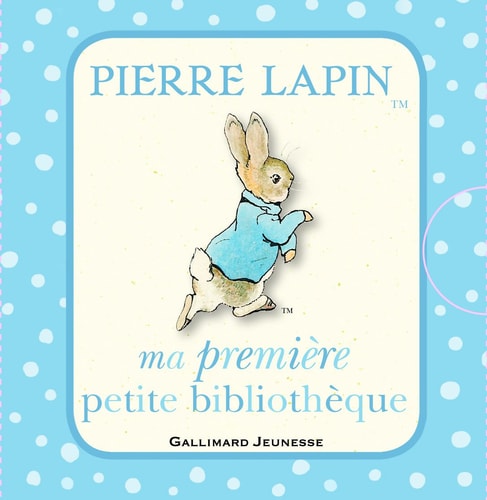 MA PREMIERE PETITE BIBLIOTHEQUE PIERRE LAPIN, de Beatrix Potter | portada del libro
