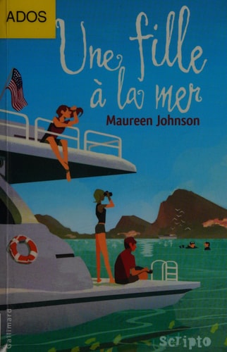 UNE FILLE A LA MER, de Maureen Johnson | portada del libro