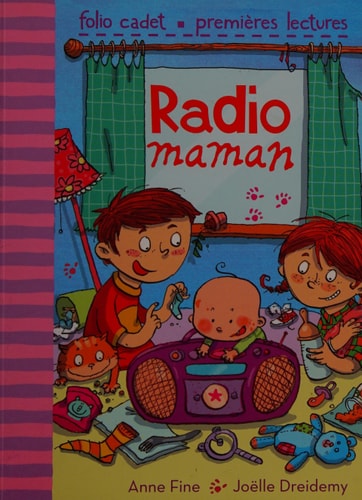 RADIO MAMAN, de Anne Fine | portada del libro