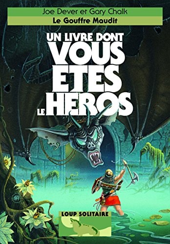 LE GOUFFRE MAUDIT, de Joe Dever | portada del libro