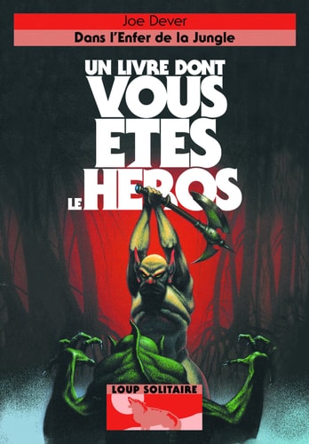 DANS L'ENFER DE LA JUNGLE, de Joe Dever | portada del libro