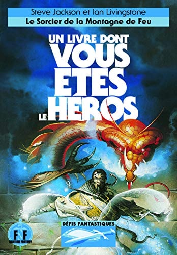 LE SORCIER DE LA MONTAGNE DE FEU, de Steve Jackson | portada del libro