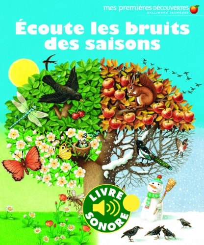 ECOUTE LES BRUITS DES SAISONS, de Delphine Gravier-Badreddine | portada del libro