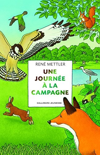 UNE JOURNEE A LA CAMPAGNE, de René Mettler | portada del libro