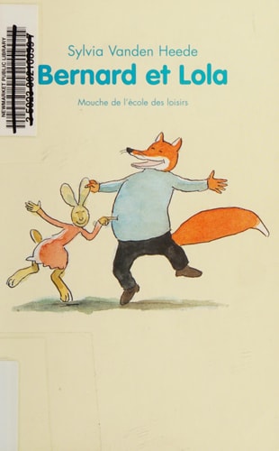 ERNARD ET LOLA, de Sylvia Vanden Heede | portada del libro