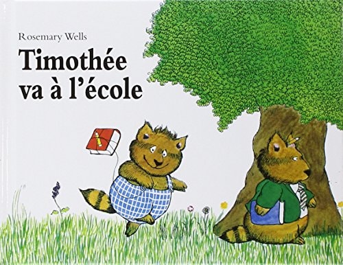 IMOTHEE VA A L'ECOLE, de Rosemary Wells | portada del libro
