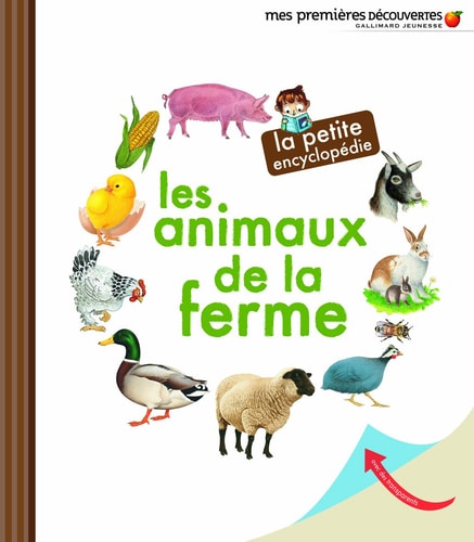 LES ANIMAUX DE LA FERME, de Delphine Gravier-Badreddine | portada del libro