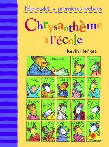 CHRYSANTHEME A L'ECOLE, de Kevin Henkes | portada del libro