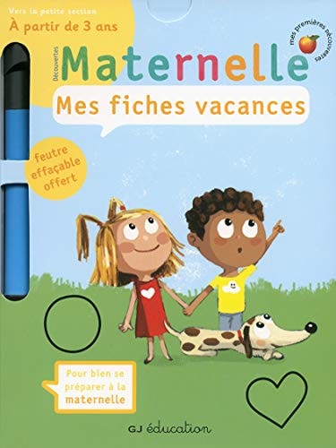MES FICHES VACANCES VERS LA PETITE SECTION, de Gravier-Badreddine | portada del libro