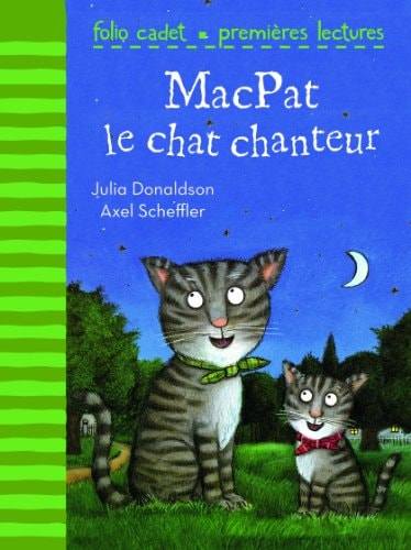 MacPat, le chat chanteur, de Julia Donaldson | portada del libro