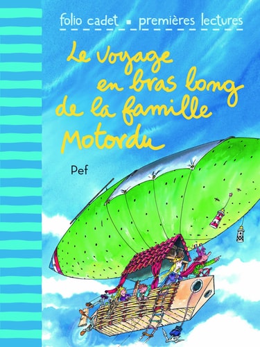 Le voyage en bras long de la famille Motordu, de Pef | portada del libro