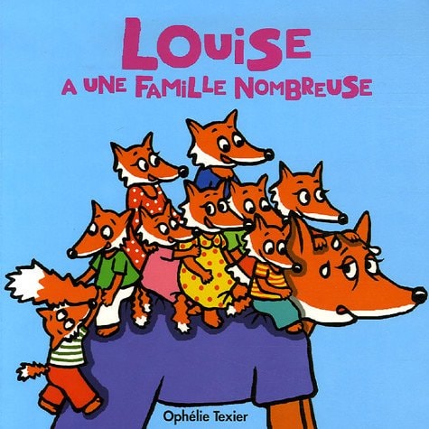 OUISE A UNE FAMILLE NOMBREUSE, de Ophélie Texier | portada del libro
