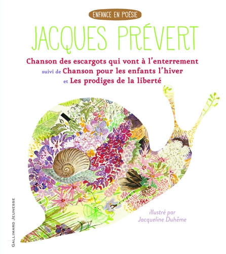 CHANSON DES ESCARGOTS/CHANSON POUR LES ENFANTS L'HIVER/PRODI, de Jacques Prévert | portada del libro