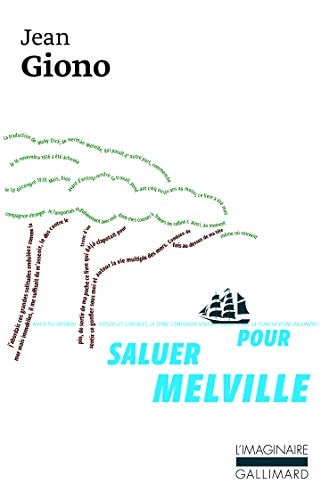 POUR SALUER MELVILLE, de Jean Giono | portada del libro