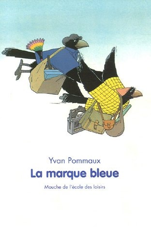 A MARQUE BLEUE, de Yvan Pommaux | portada del libro