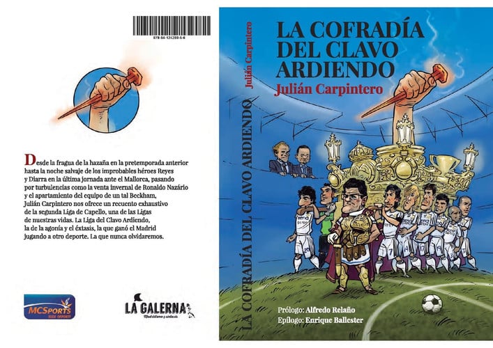 LA COFRADIA DEL CLAVO ARDIENDO, de JULIAN CARPINTERO | portada del libro