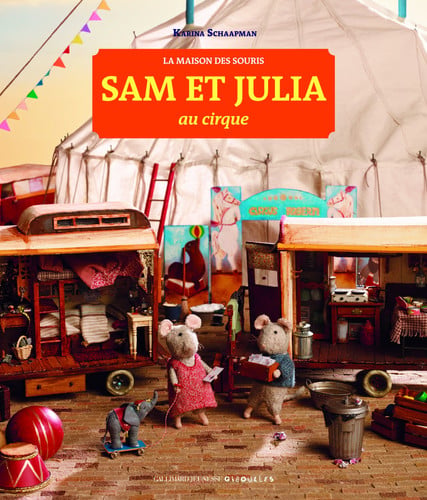 SAM ET JULIA AU CIRQUE, de SCHAAPMAN | portada del libro