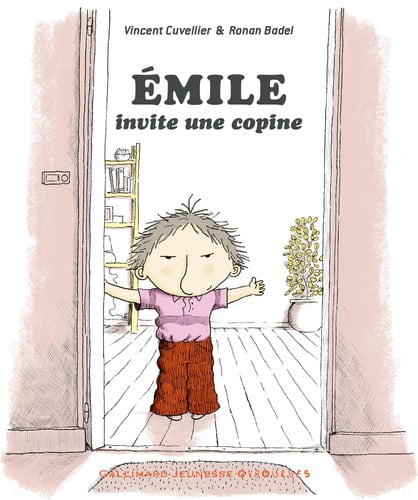 EMILE INVITE UNE COPINE, de CUVELLIER | portada del libro