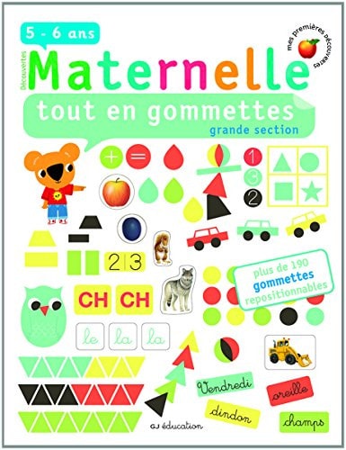 TOUT EN GOMMETTES GS, de Delphine Gravier-Badreddine | portada del libro