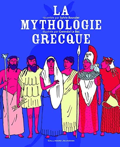 LA MYTHOLOGIE GRECQUE, de Sylvie Baussier | portada del libro