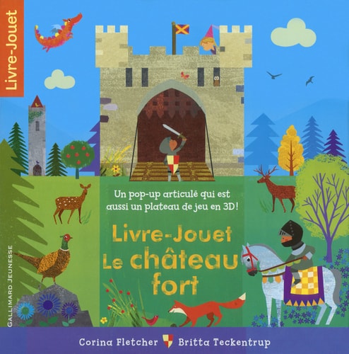 LIVRE-JOUET LE CHATEAU FORT, de Corina Fletcher | portada del libro
