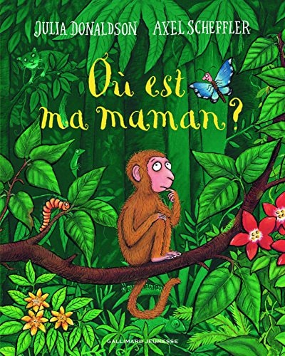 OU EST MA MAMAN ?, de Julia Donaldson | portada del libro