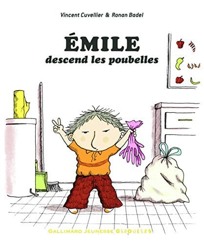 EMILE DESCEND LES POUBELLES, de CUVELLIER | portada del libro