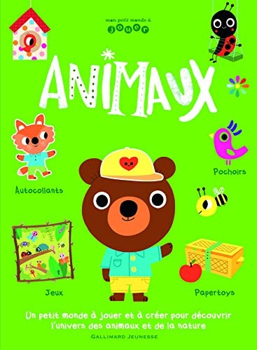 MPM A JOUER ANIMAUX, de Collectif | portada del libro