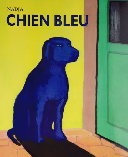 Chien bleu, de Nadja | portada del libro