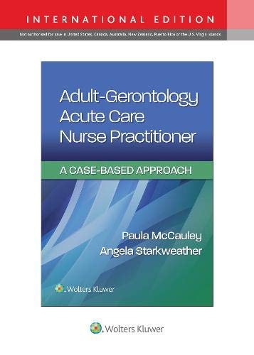 ADULT GERONTOLOGY ACUTE CARE NURSE PRACTITIONER INTERNATION | portada del libro