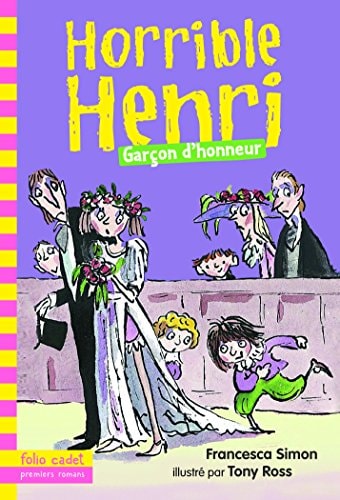 GARCON D'HONNEUR, de Francesca Simon | portada del libro