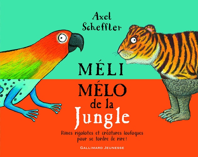 MELI-MELO DE LA JUNGLE, de Axel Scheffler | portada del libro