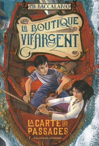 LA BOUTIQUE VIF-ARGENT T 3, de Pierdomenico Baccalario | portada del libro