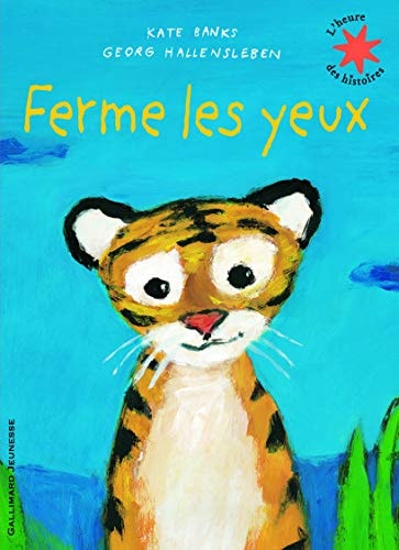 Ferme les yeux, de Kate Banks | portada del libro