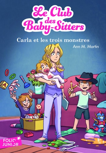 LE CLUB DES BABY-SITTERS-5. CARLA ET LES TROIS MONSTRES, de Ann M. Martin | portada del libro