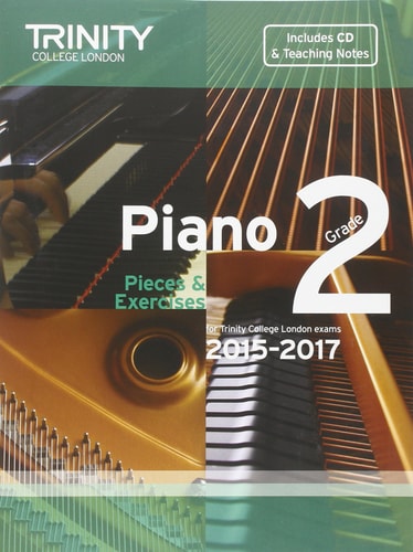 PIANO GRADE 2 BOOK +CD 2015-2017, de Trinity College London (approximately 1980- ) | portada del libro