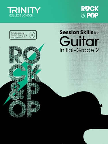 SESSION SKILLS FOR GUITAR INITIAL GRADE 2, de Trinity College London | portada del libro