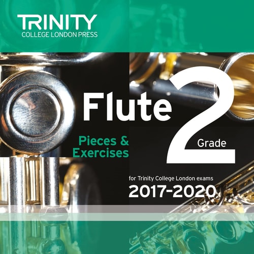 FLUTE EXAM PIECES GRADE 2 2017-2020 CD, de Various | portada del libro