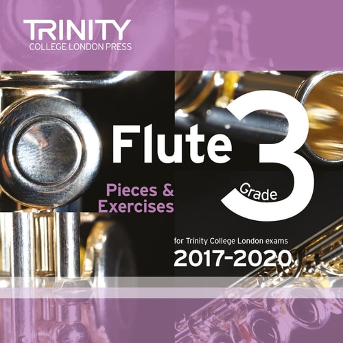 FLUTE EXAM PIECES GRADE 3 2017-2020 CD, de Various | portada del libro