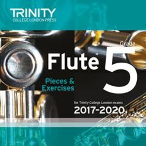 FLUTE EXAM PIECES GRADE 5 2017-2020 CD, de Various | portada del libro