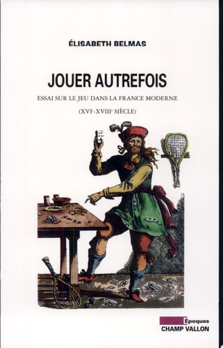 JOUER AUTREFOIS, de Elisabeth Belmas | portada del libro