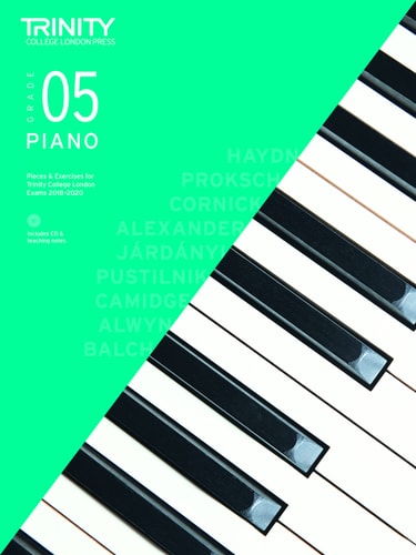 PIANO GRADE 5 BOOK +CD 2018, de PAMEL | portada del libro