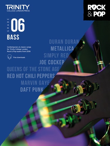 TRINITY ROCK & POP 2018 BASS GRADE 6, de HAL LEONARD CORP. | portada del libro