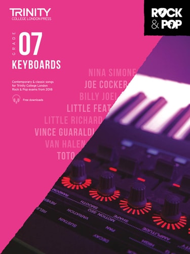 TRINITY ROCK & POP 2018 KEYBOARDS GRADE 7, de HAL LEONARD CORP. | portada del libro